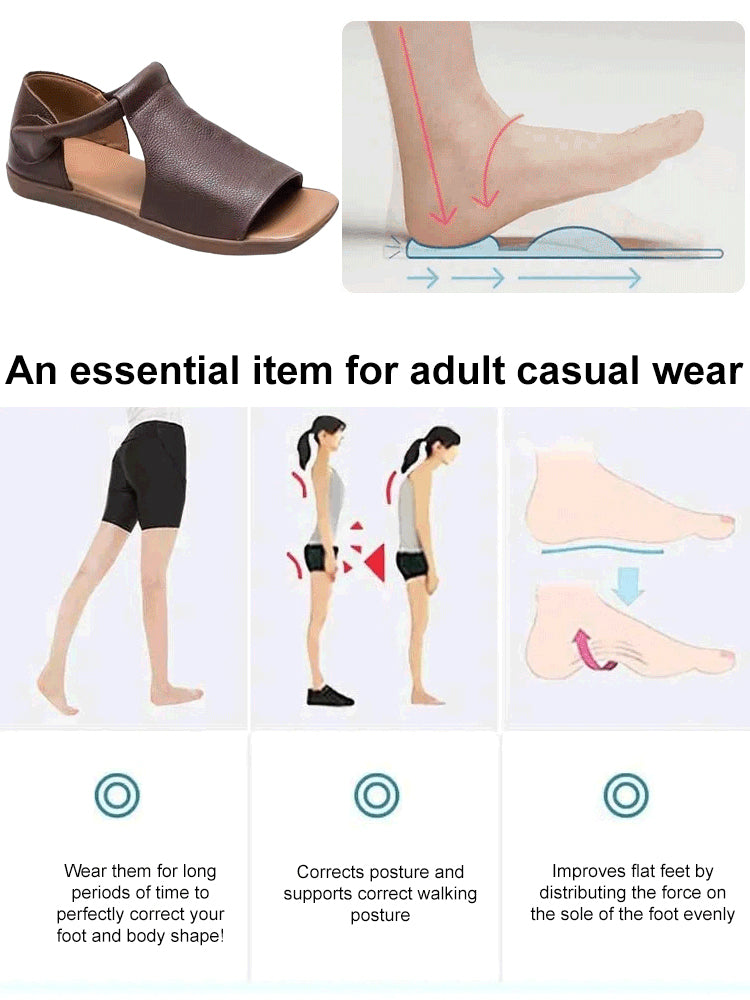 Handcrafted Leather Sandals - Premium Comfort & Timeless Style