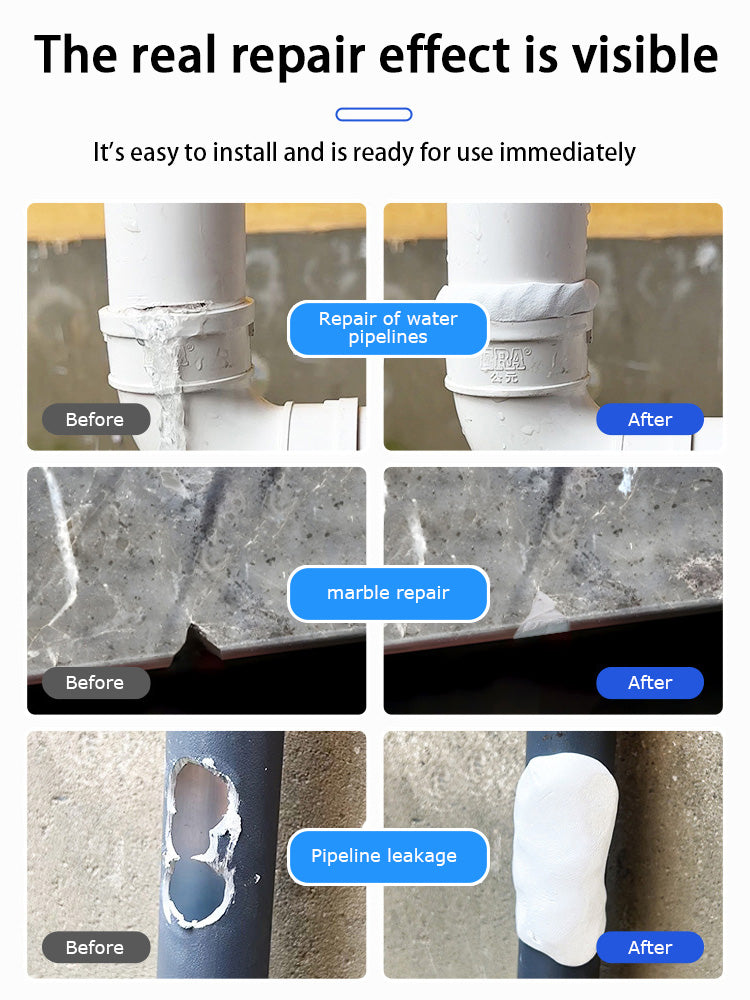 Pipe Break & Mold - Prevent! Fast, Toothpaste - like Application, Avoid Costly Repairs
