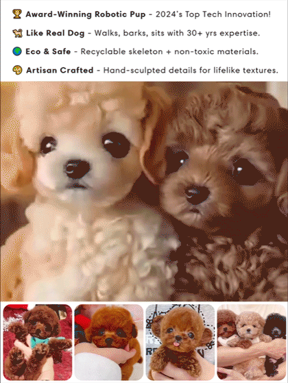 AI smart robot puppy🐶super real cute pet companionship🎁