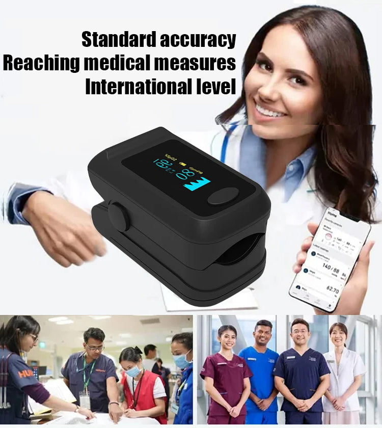 ✅MediSense™ Blood Oxygen Monitor - 99.8% Precision, Your Health Companion