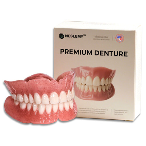 Upgraded upper and lower denture with gum line—gum-line version for ultra-invisibility!✅ Installs in 1 second, comfortable and secure for 48 hours!