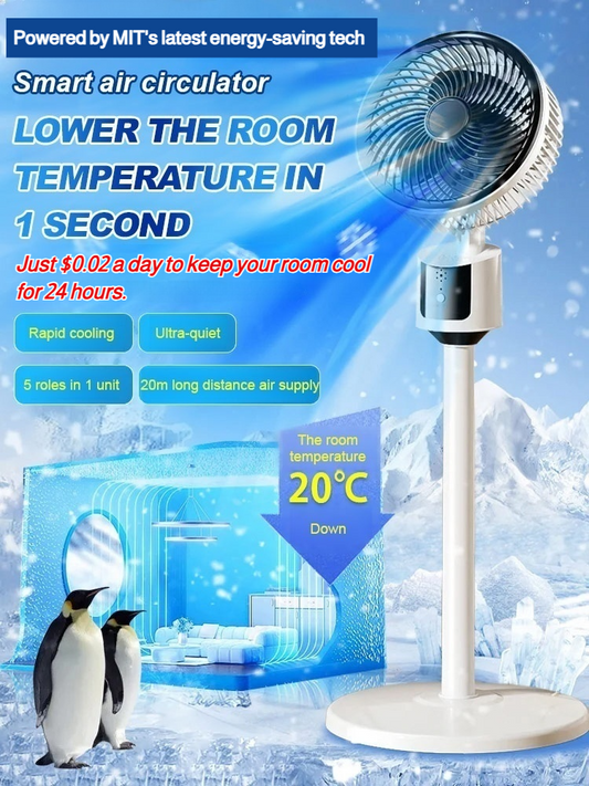 Ultra-quiet and energy-saving cool air conditioner fan