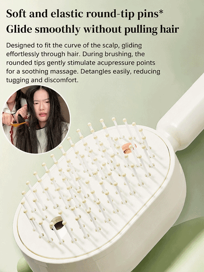 GlowBrush™ Red Light Therapy & Nano-Steam Hair Comb – 50% OFF Today Only!