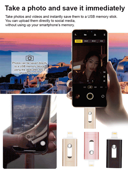 Multi-Use Metal USB Flash Drive - 2TB Storage, Universal Compatibility