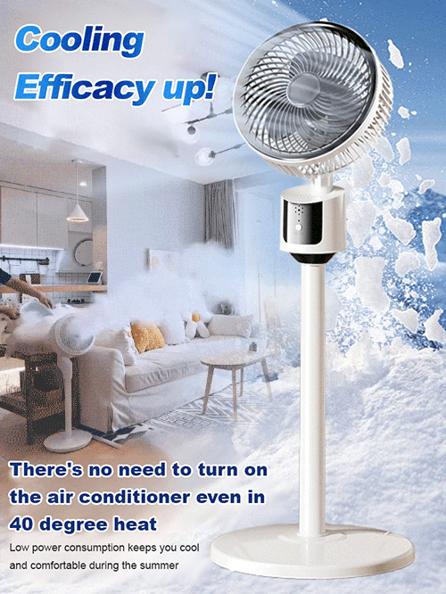 Ultra-quiet and energy-saving cool air conditioner fan