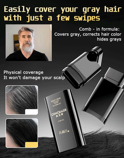 48HR Lock-In Color Stick: No-Smudge Waterproof & Sweatproof Hair Dye