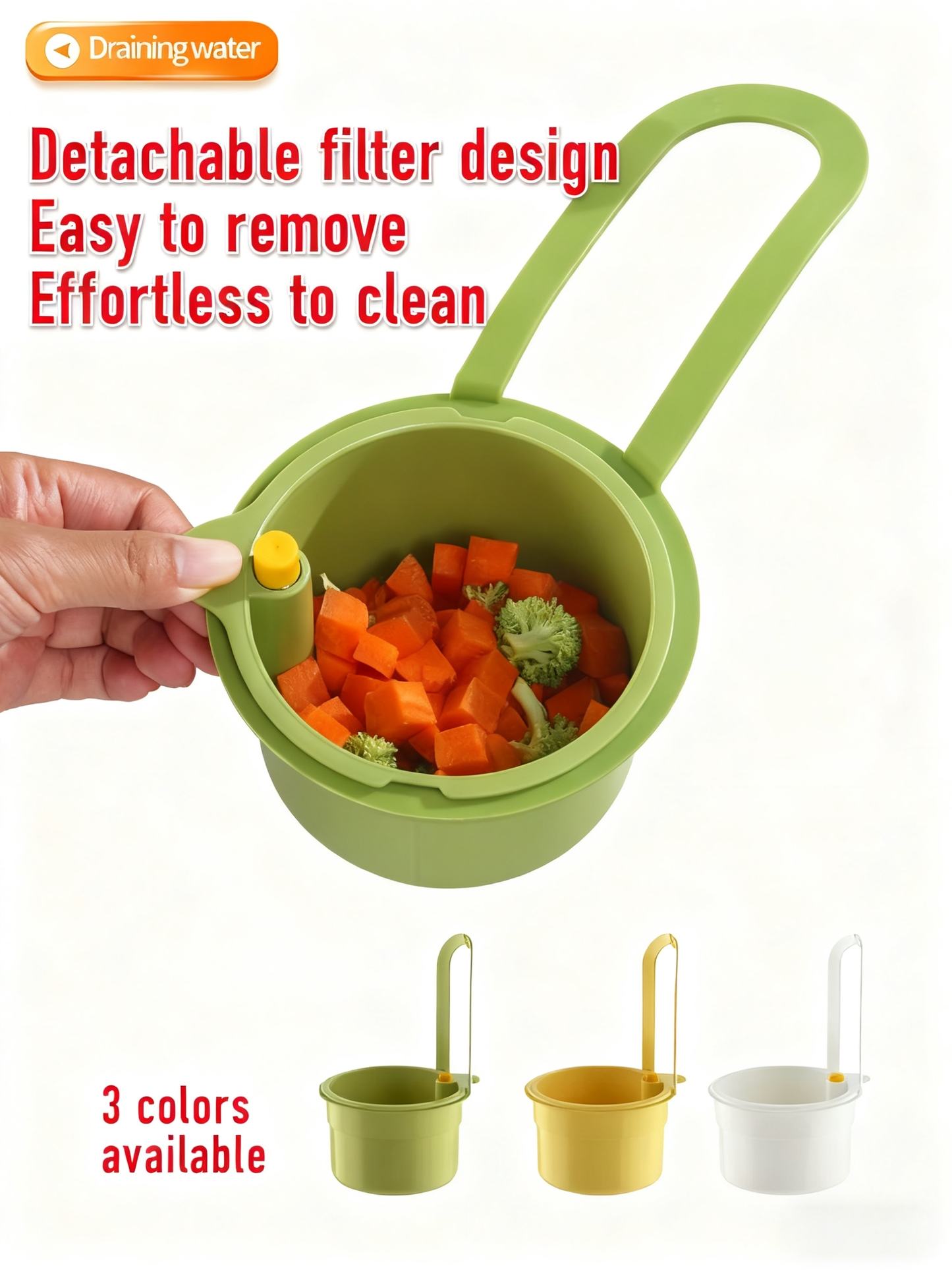 Rubber sink filter screen