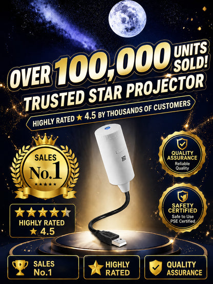 Starry Sky Projection Night Light
