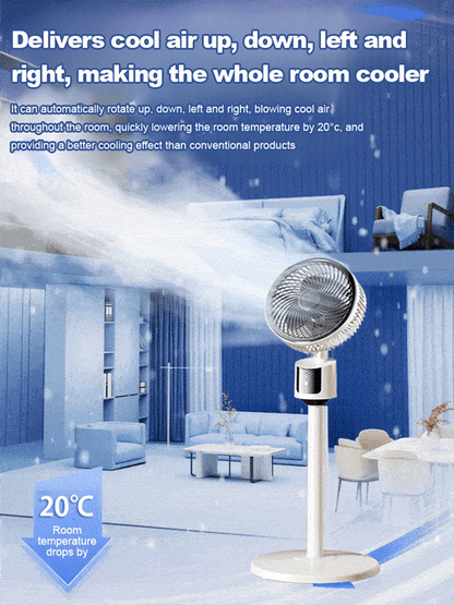 Ultra-quiet and energy-saving cool air conditioner fan