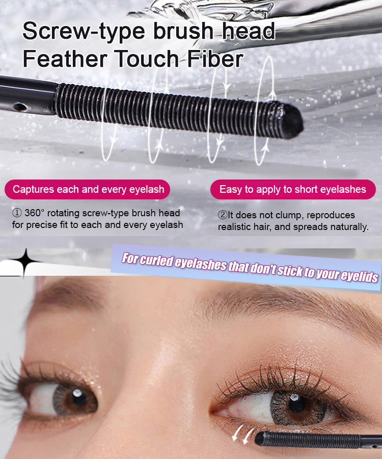 【Buy 1 Get 1 Free】💖Small steel tube mascara✨【Enlarge your eyes】