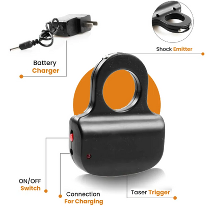 ⚡⚡Self-protection ring, small and portable but powerful