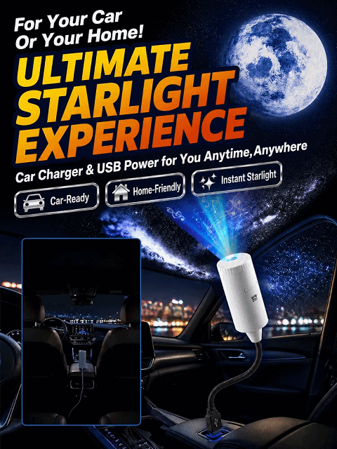 Starry Sky Projection Night Light