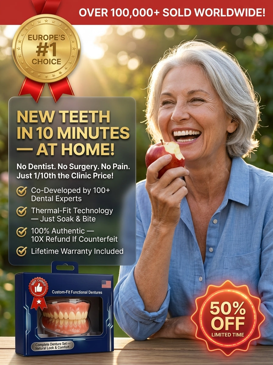 Denture accessory set for a comfortable fit