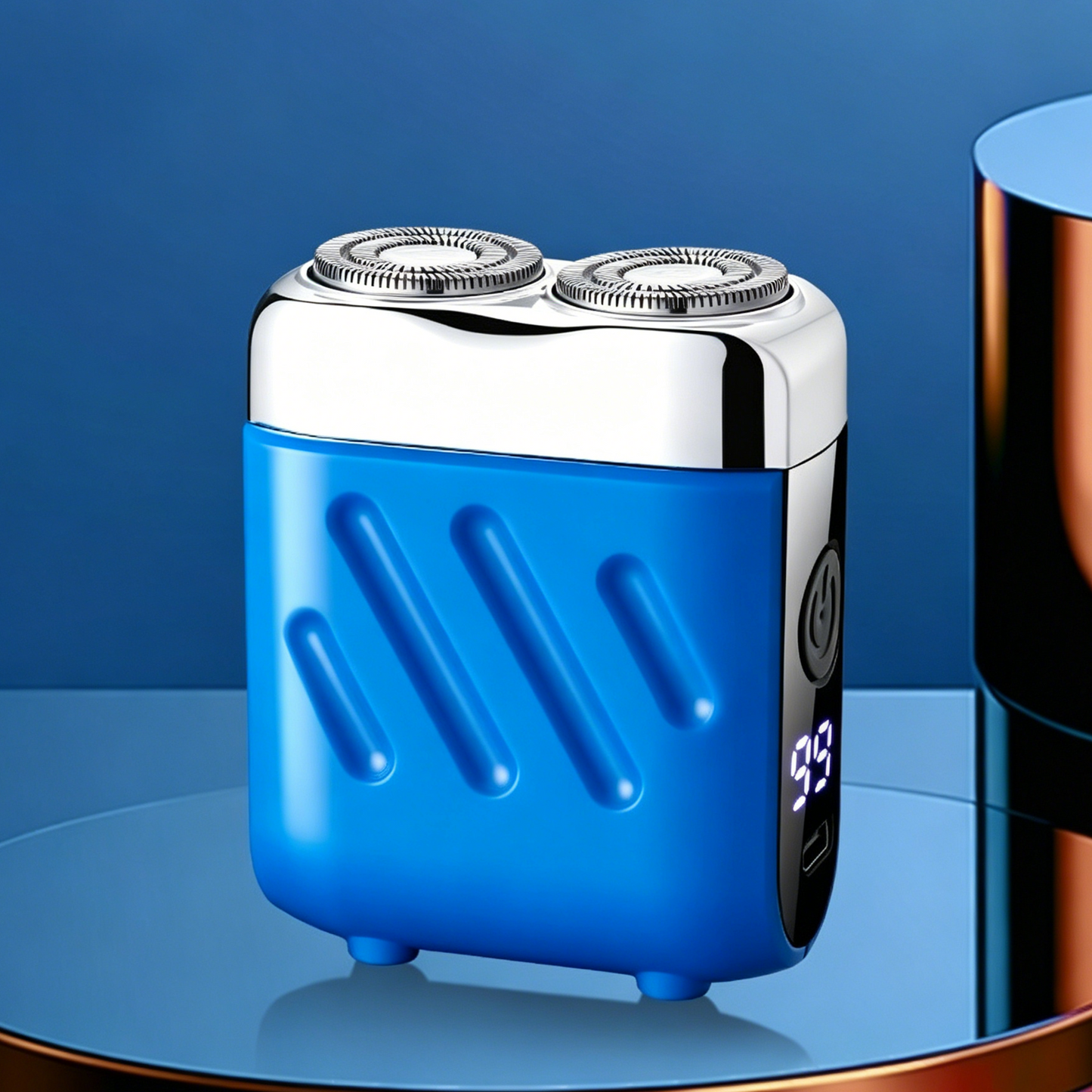 【German precision engineering, a best-selling shaver in Europe and America!】🏆The new generation dual-head pocket shaver，Instant shaving, haircutting, and hair removal in just 1 second! Suitable for the whole family!