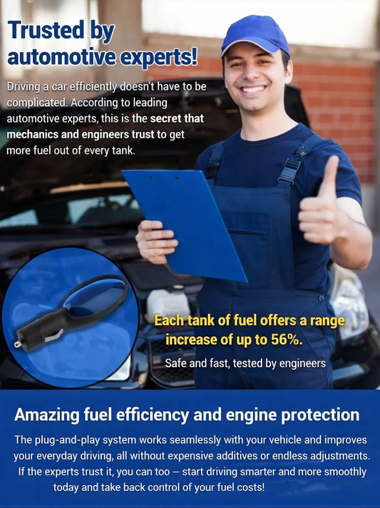 【Fuel consumption reduced by 40%】NEOSOCKET Portable universal car fuel saver