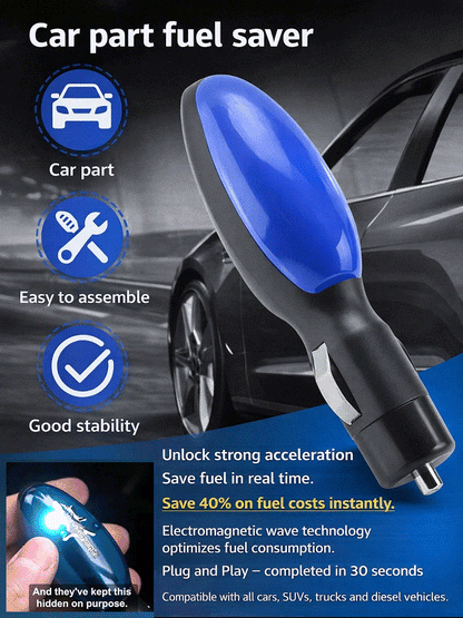【Fuel consumption reduced by 40%】NEOSOCKET Portable universal car fuel saver