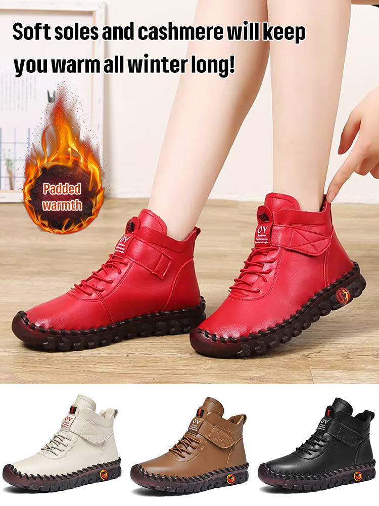 【Winter Warmth】MerinoStep™ Boots - 100% Australian Wool, Ergonomic Support, Soft as a Sponge