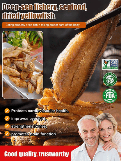 【One bag / 150 fish】Ready-to-eat crispy and delicious dried yellow croaker ❤ Non-fried, low-calorie