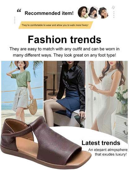 Handcrafted Leather Sandals - Premium Comfort & Timeless Style