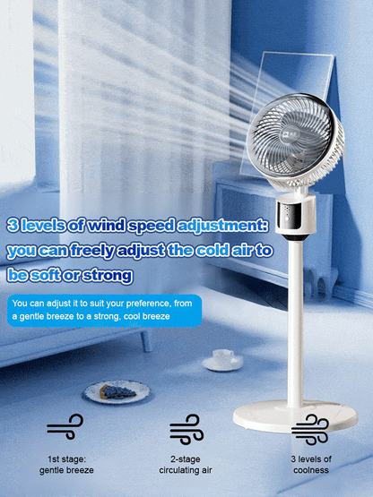 Ultra-quiet and energy-saving cool air conditioner fan