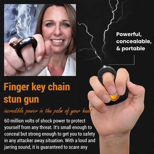 ⚡⚡Self-protection ring, small and portable but powerful