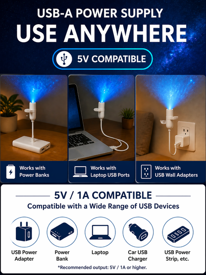 Comauo Ocean & Galaxy Projector: Ultra-HD Sphere Tech, Turns Your Room & Car Into an Aquarium in 1s.