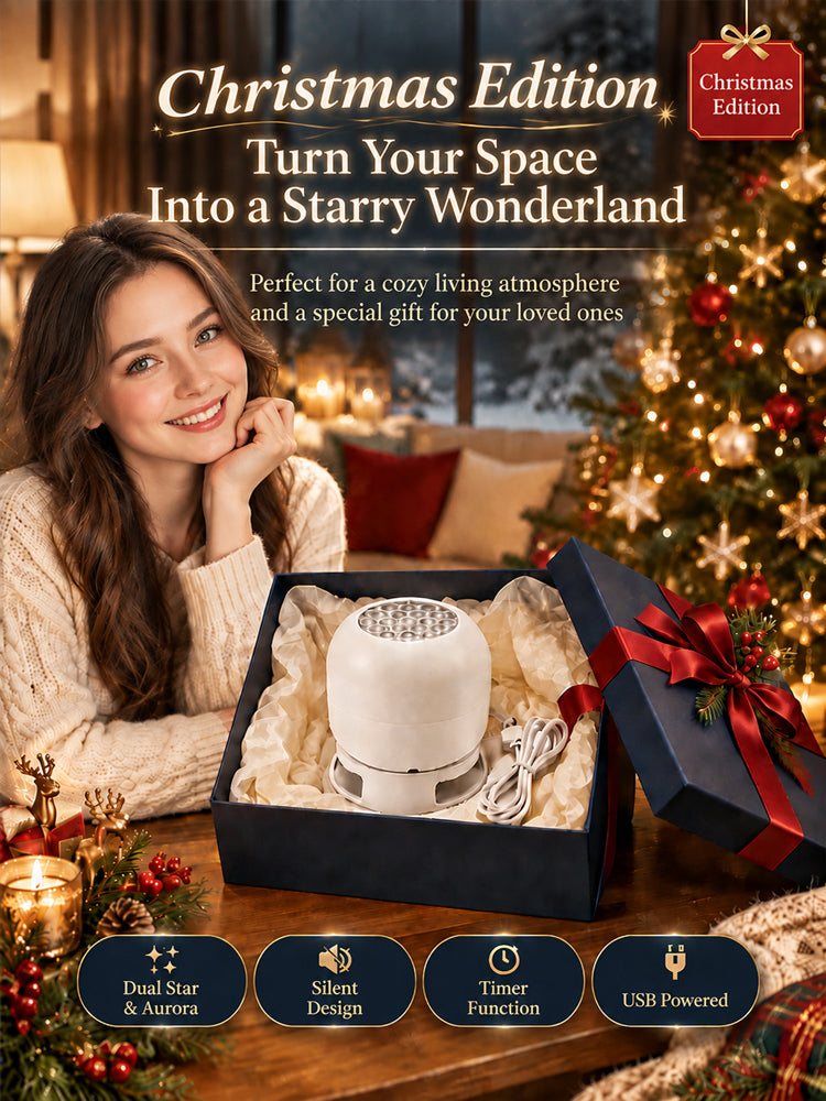 ElumiLand™ 5D Hologram Globe: 4K Ultra-HD design. Step into a Magical Christmas Village or Deep-Sea Wonderland in just 1 second.