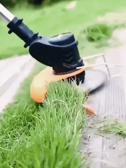 【Ultra-long Endurance】Electric Folding Lawn Mower丨Clear 10 Acres in One Morning