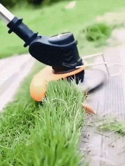 【Ultra-long Endurance】Electric Folding Lawn Mower丨Clear 10 Acres in One Morning