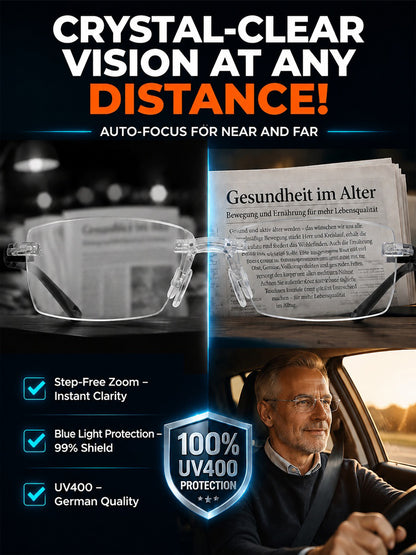 【 Technology, TÜV certified quality】✨ Intelligent autofocus glasses