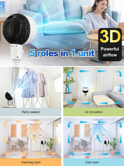 Ultra-quiet and energy-saving cool air conditioner fan