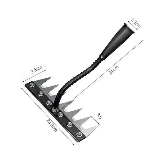 Detachable Manganese Steel Rake - Durable Tool for Agricultural Weeding