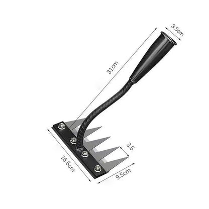 Detachable Manganese Steel Rake - Durable Tool for Agricultural Weeding
