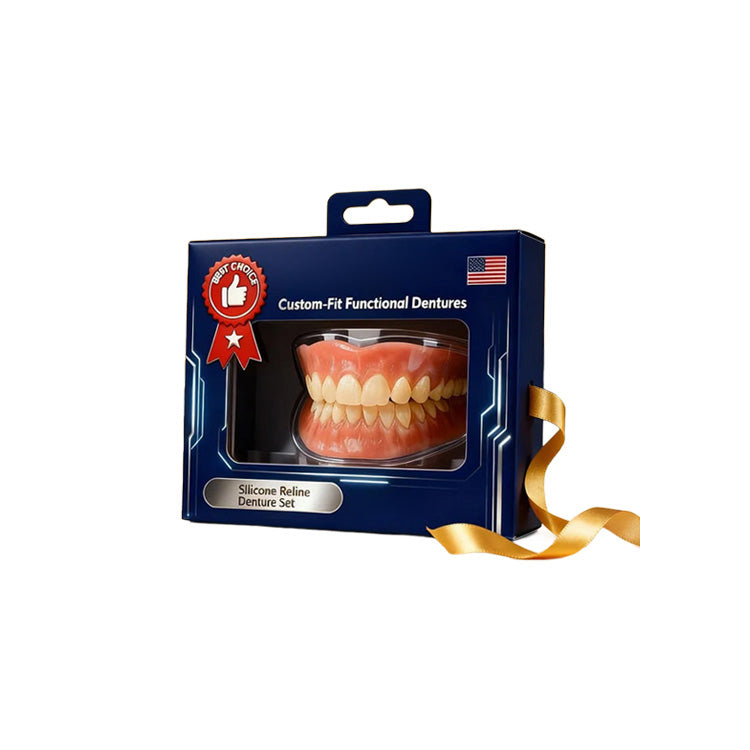 Denture accessory set for a comfortable fit