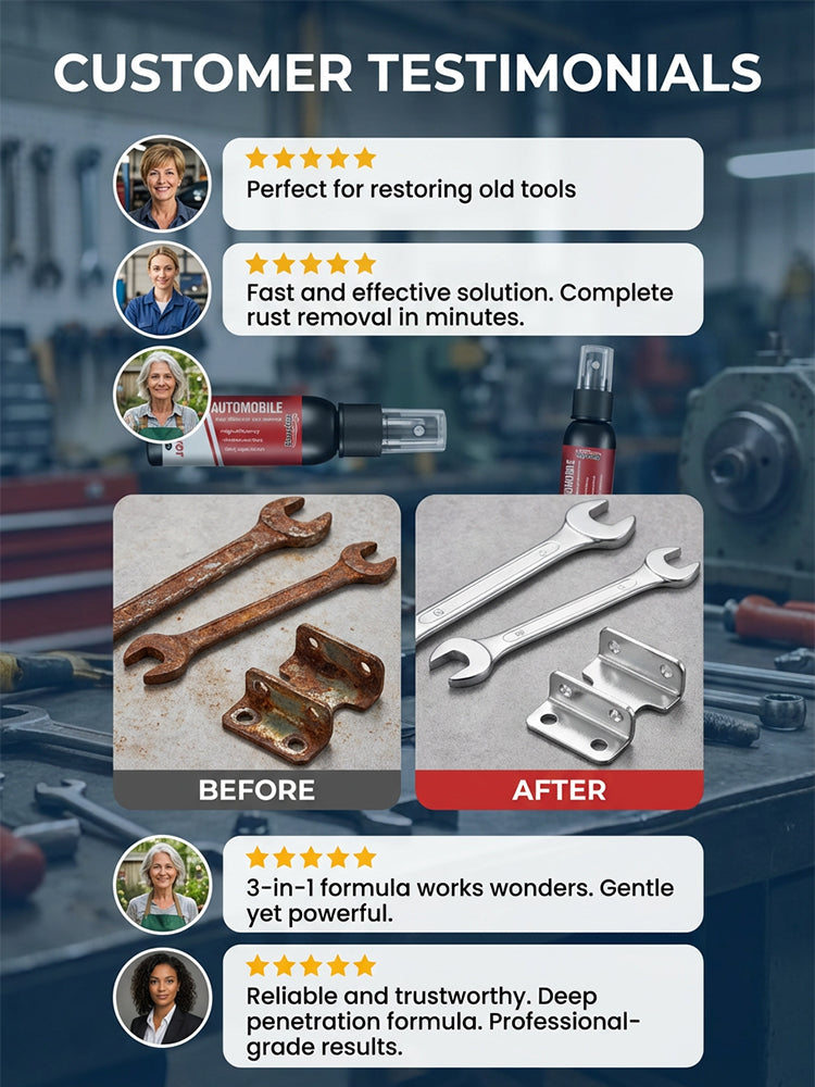 Car Rust Remover & Renovation Repair Spray